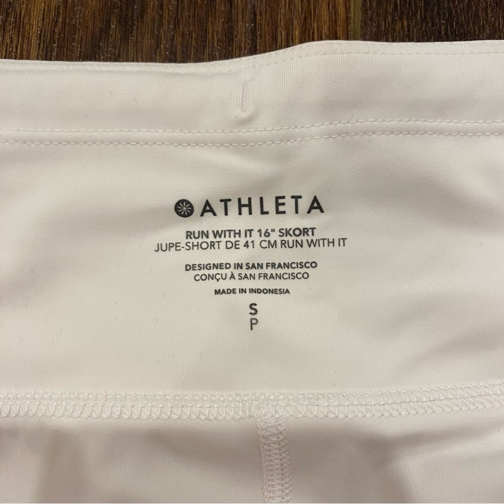 Athleta skort Run With It white - Picture 2 of 14